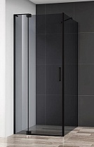 Душевой уголок Cezares SLIDER-AH-1-100-80/90-GRIGIO-NERO 100x80/90 серый, черный