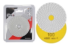 Диск алмазный шлифовальный 100 мм, Р100 Yato YT-48201