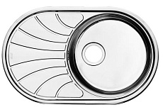 Кухонная мойка Iddis Suno SUN77SDi77 77 см без отверстий, сатин