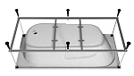 Каркас для ванны Vincea 150x70 FR-150