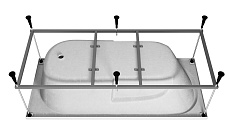 Каркас для ванны Vincea 150x70 FR-150