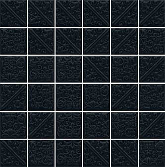 Керамическая плитка Kerama Marazzi Ла-Виллет черный 30.1х30.1 см, 21051