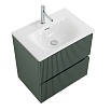 Тумба с раковиной BelBagno Uno-Mini 50 см Еловый матовый