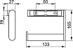 Держатель туалетной бумаги Keuco Plan 14962010000