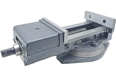 Станочные тиски TORNERI с открытым винтом поворотные L губок 136 мм, серия QB136 045768
