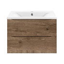 Тумба с раковиной Vincea Mia 60 см (под раковину VCB-3M600W) V.Oak