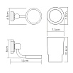 Держатель для стакана WasserKRAFT K-28128