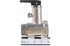 Предохранительный клапан для бойлера СТМ ТЕРМО 1/2&quot;, с курком, 6 Бар CRVP6B12