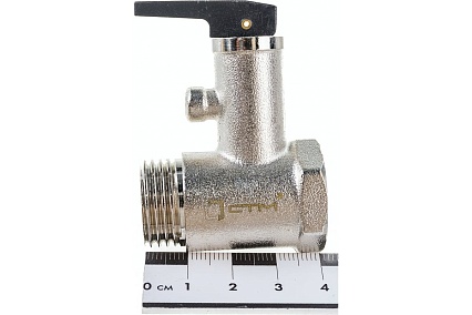 Предохранительный клапан для бойлера СТМ ТЕРМО 1/2", с курком, 6 Бар CRVP6B12