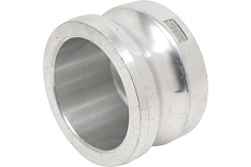 Алюминиевый камлок TITAN LOCK типа DР серия EcoLine, заглушка для розетки 2 1/2&quot; TL250DPAL-EL