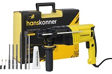Перфоратор Hanskonner SDS Plus HRH0822RE