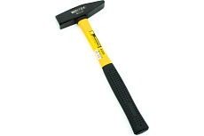Слесарный молоток MOSTEK 400 г, рукоятка фиберглас, квадратный боек, cталь 45 5712104