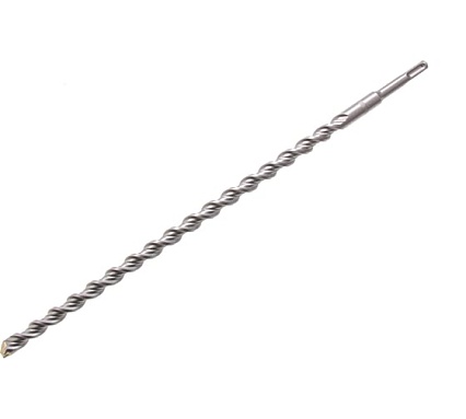 Бур по бетону, двойная спираль, Cobalt W-tip (16x460 мм; SDS PLUS) Denzel 705040