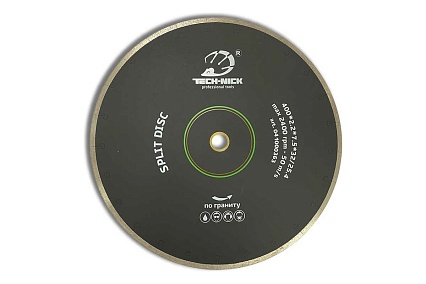 Диск алмазный сплошной по граниту SPLIT DISC (400х32/25.4 мм) TECH-NICK 41000363