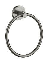 Полотенцедержатель Aquatek Европа AQ4112BGM оружейная сталь