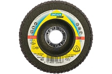 Круг шлифовальный лепестково тарельчатый (125х22.2 мм; Р60; выпуклый) для УШМ Klingspor 322774