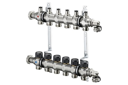 Распределительный коллектор Oventrop 1", Multidis SF 6 1404556