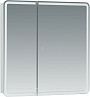 Зеркальный шкаф Aquanet Оптима 80 с LED подсветкой