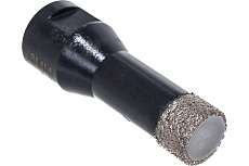 Коронка алмазная с воском по керамике и керамограниту Super Hard (16 мм; M14) Hilberg HH616