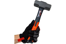 Кувалда 1500г фибергласовая короткая рукоятка Tulips Tools IS12-215