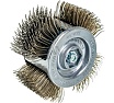 Кордщетка плоская AGGRESSO 110 мм, жесткая, 3 предмета для дрели KWB 602600