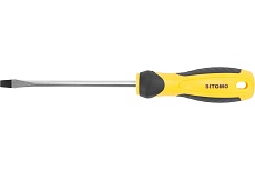 Шлицевая отвертка SITOMO SL 6х125, 240 мм CrV SIT 856496