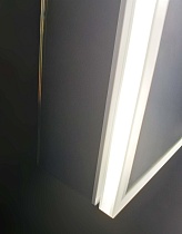 Зеркальный шкаф Aquatek 60x80 см с подсветкой, антипар, хром AQ7603B-MLC