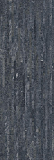 Плитка Laparet Alcor чёрная мозаика 20х60 см, 17-11-04-1188