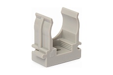 Крепеж-клипса пластиковая для монтажного пистолета OBO Bettermann 16 мм, RAL7035, 50 шт. 6836301