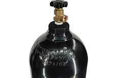 Баллон стальной бесшовный 40 л/150 атм, черный Газ За Час 4044