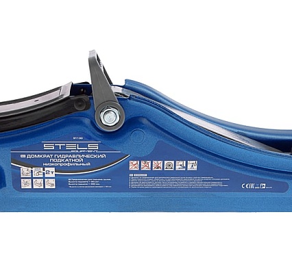 Гидравлический подкатной домкрат 2т Low Profile, 80-380 мм Stels 51130