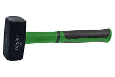 Кувалда с обрезиненной фибергласовой рукояткой Oasis 228 Eco 1000 г 103010801007