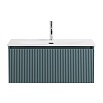 Мебель для ванной BelBagno Uno 80 см 1 ящик, Голубой матовый