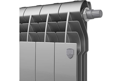 Радиатор Royal Thermo BiLiner 500/Silver Satin VDR - 4 секции НС-1309748