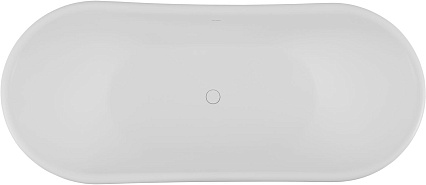 Ванна из искусственного камня Allen Brau Solid Stone Krion Classic 170x75 белый матовый 2.35004.21