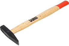 Молоток Gramex 100 г, с деревянной ручкой кованый (12/120) 018313