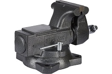 Поворотные слесарные тиски Inforce 140 мм 05-23-10