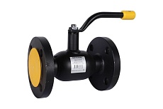 Шаровой стальной кран БРОЕН балломакс кшт для теплоснабжения ф/ф dn 40 pn 40 с рукояткой RG008SC4JTL3GM
