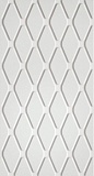 Плитка Atlas Concorde 3D White Rhombus Matt 30,5x56 см, 600010002253
