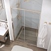 Душевая дверь Grossman Galaxy 130x195 прозрачное, золото сатин 100.K33.01.130.32.00