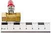 Шаровой кран Pegas Pneumatic внутренняя резьба 1/4"F х1/4"F 4405