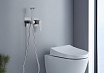 Смеситель Aquatek Оберон AQ1220CR с гигиеническим душем, хром