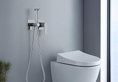 Смеситель Aquatek Оберон AQ1220CR с гигиеническим душем, хром