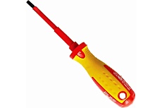 Отвертка Insulated SL3,0x80 мм Matrix CrMo, до 1000 В, двухкомп. рукоятка// PROFESSIONAL 12914