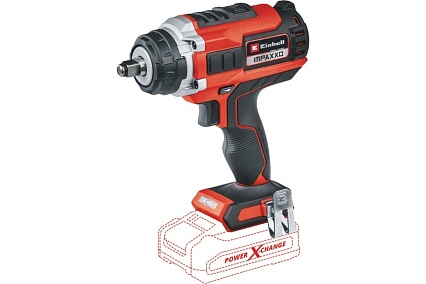 Гайковерт ударный аккумуляторный Einhell PXC Impaxxo 18/400, 18В, BL, 400Нм, 1/2,3 головки, без АКК и ЗУ 4510070