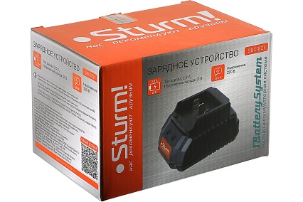 Устройство зарядное 1BatterySystem (18 В; 2 А) Sturm SBC1821