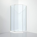 Душевой уголок Black&White Stellar Wind S815 CC 100x100 прозрачное стекло