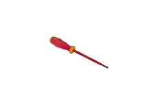 Отвертка EKF Professional SL4x0.8 мм, VDE 1000В sl-4-0.8-pro-in