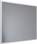 Зеркало Allen Brau Activity 80 см с подсветкой, антипар, белый матовый 1.340027.WM