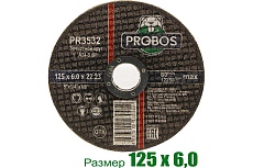 Круг зачистной абразивный 125x6.0x22.23 мм PROBOS PR3532